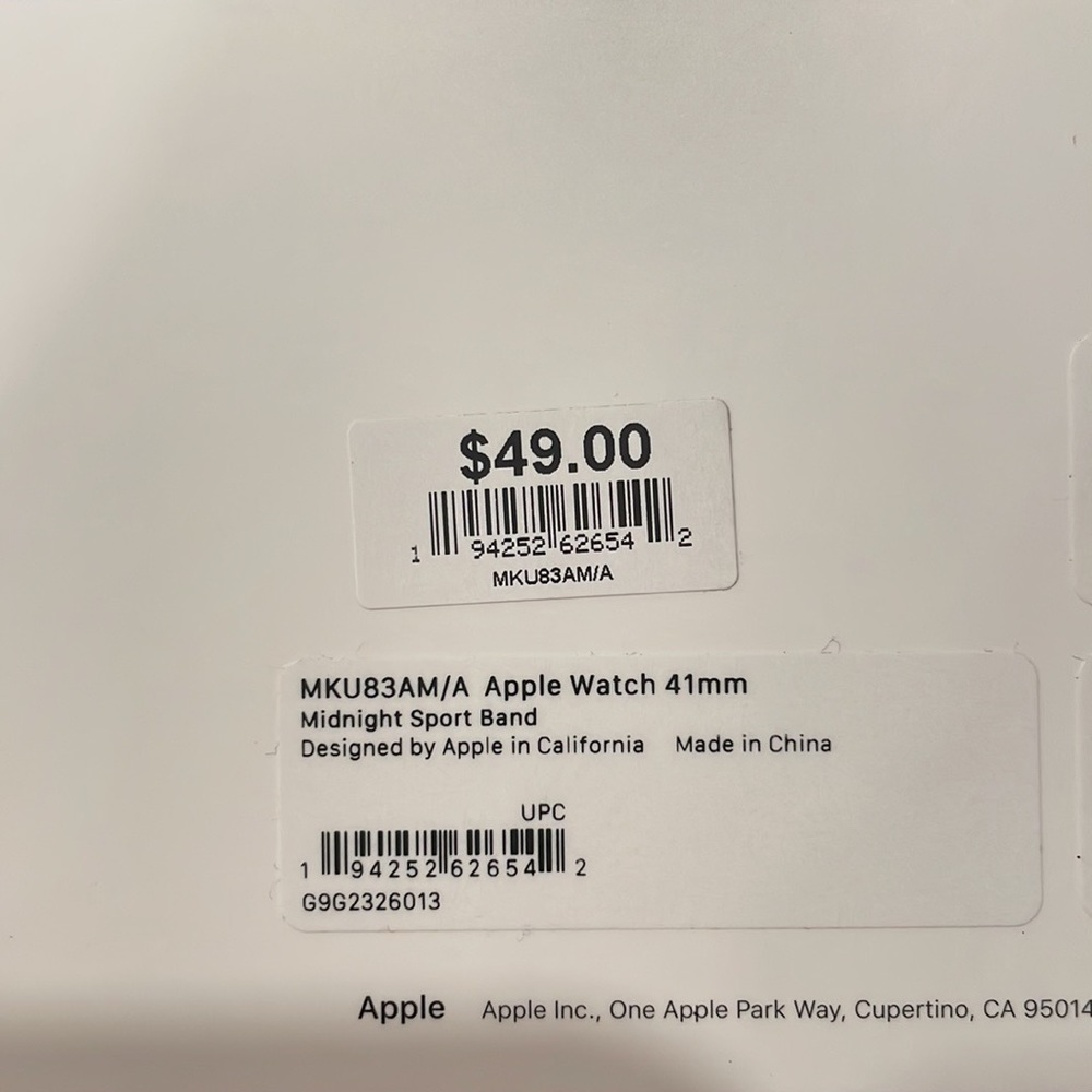 Apple Watch Sport Band
